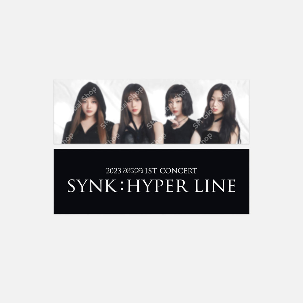 Pre-Order - 2023 aespa 1st Concert 'SYNK : HYPER LINE' Slogan - SM