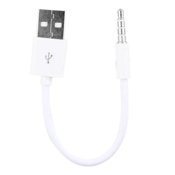 White Useful USB Charger Data SYNC Cable Cord For Apple iPod Shuffle 1st / 2nd
