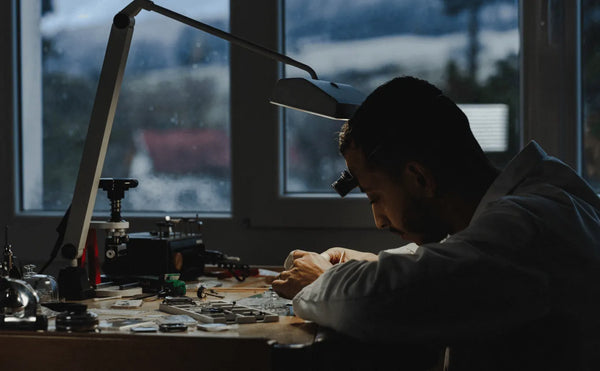 Fabrication d'une montre française