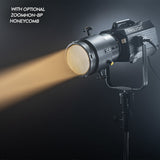 PRE-ORDER DEPOSIT - Dedolight magnifying 1:4 aspheric focusing zoom lens for Prolycht Orion 675 FS & 300 FS (DZOOM-P)