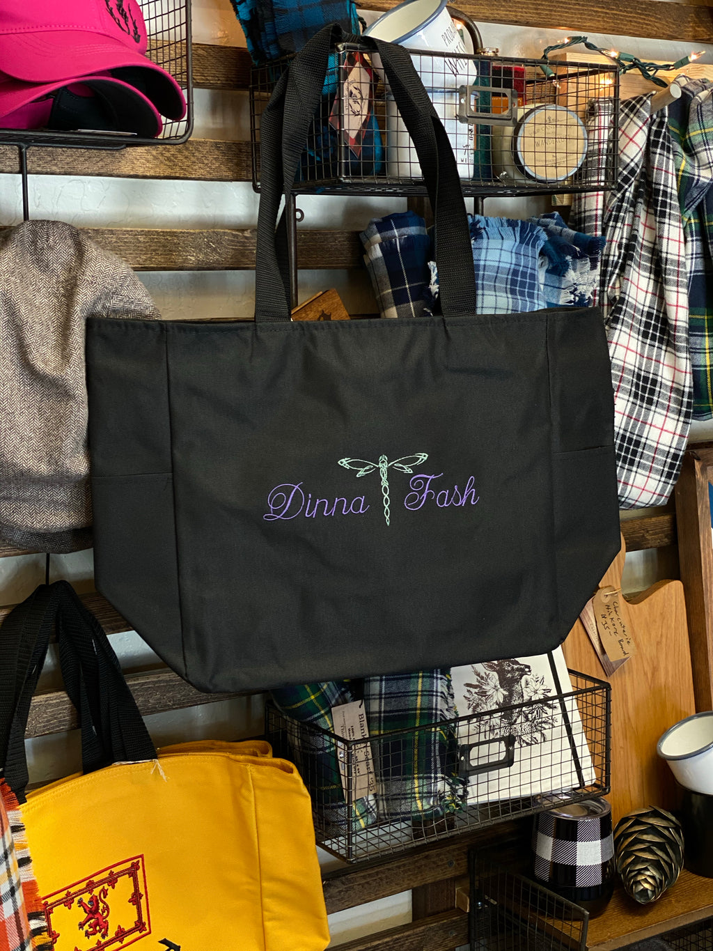 Tess Hand Embroidered Tote Bag — NestingDoll