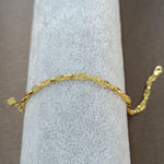 ***New Design*** 22k / 916 Gold Elegant Bracelet Light Weight V6-Bracelets-Best Gold Shop