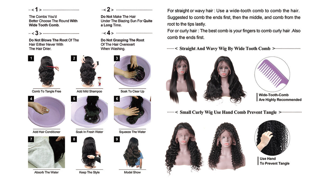 Step-by-Step Guide to Washing Your New Wig