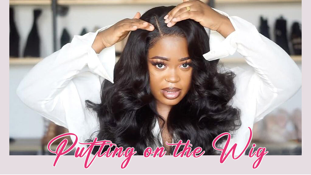 Before putting on the wig, ensure that your hair is tucked away neatly. Use bobby pins or hair ties to keep any loose strands in place. 