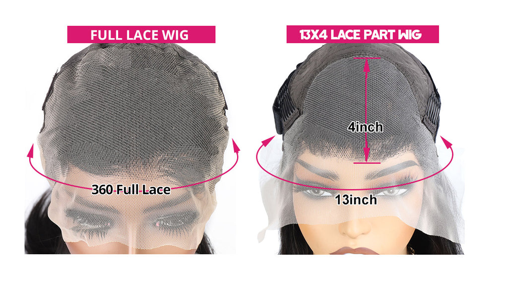 Lace Front vs. Full Lace Wigs