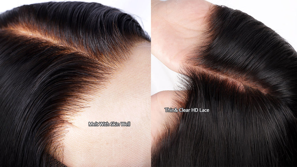 HD (High Definition) lace wigs are known for having the thinnest lace available