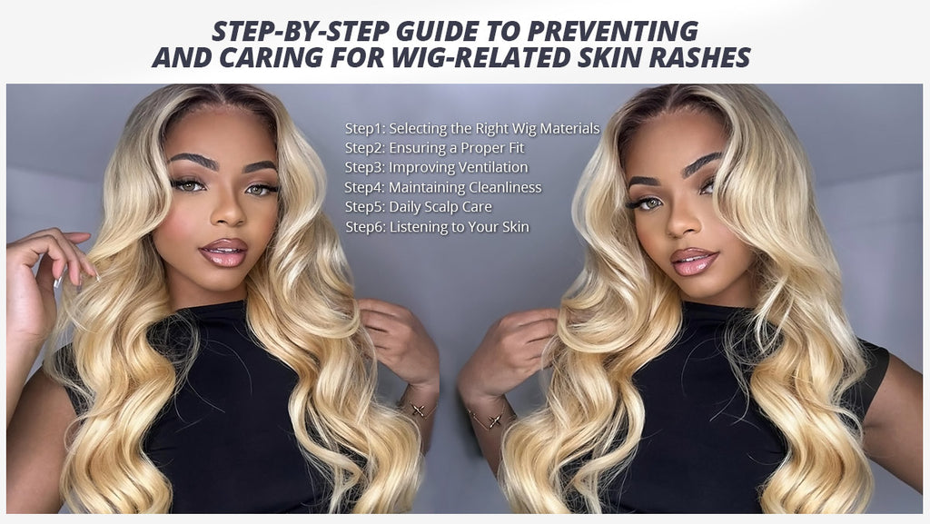 A Step-by-Step Guide to Preventing and Caring for Wig-Related Skin Rashes