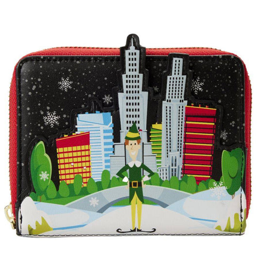 LOUNGEFLY - Elf - Buddy in Manhattan Zip Purse {ORDER IN ONLY}