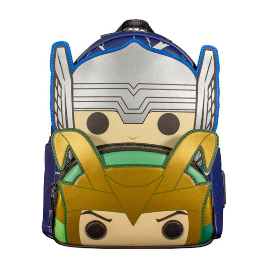 LOUNGEFLY - Marvel Comics - Thor & Loki US Exclusive Costume Backpack [RS] {ORDER INONLY}