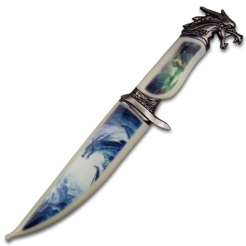 BOWIE KNIFE COLLECTABLE DRAGON 35CM