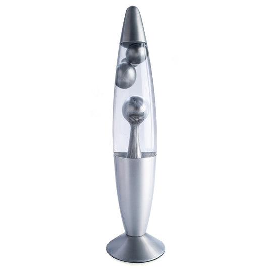 Metallic Motion Silver Lava Lamp