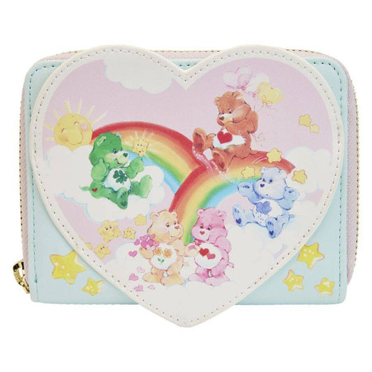 LOUNGEFLY - Care Bears - Cloud Party Zip Around Purse