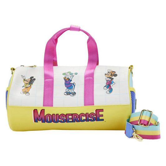 LOUNGEFLY - Disney - Mousercise Duffle Bag {ORDER IN ONLY}