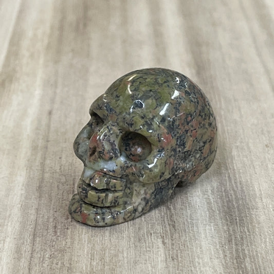 Unakite Skull