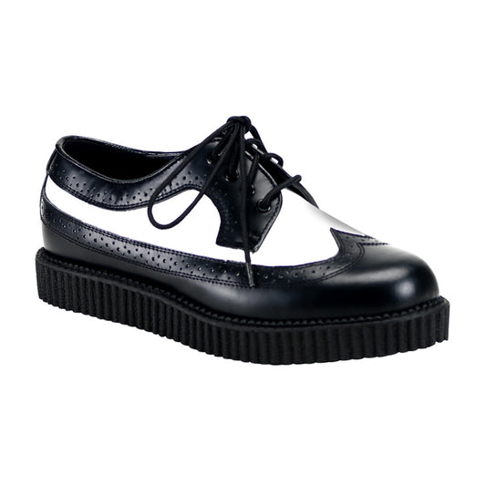 DEMONIA - CREEPER 608 - WHITE/BLACK {PRE-ORDER}