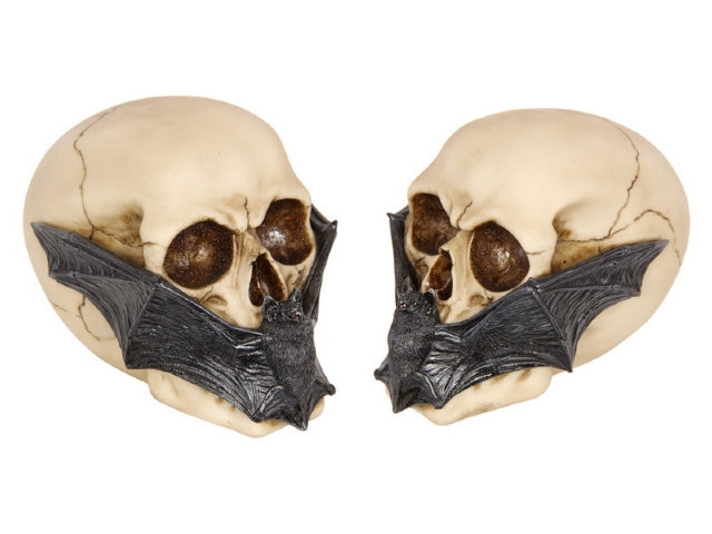 SKULL HEAD WITH BAT MASK