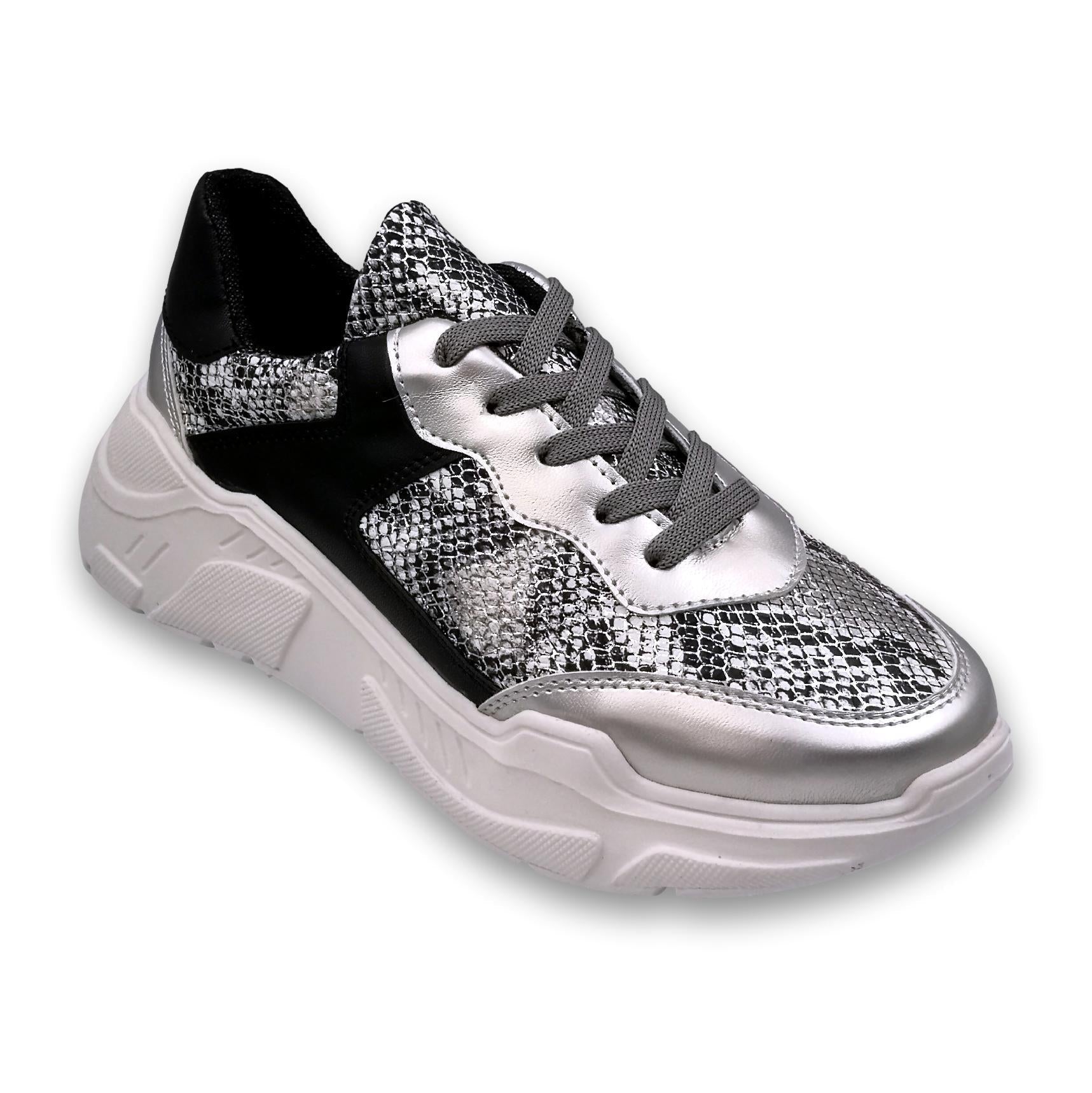 Significado asignación Preceder Tenis Sneakers Mujer Vibora Snake Metalico Estilo 8010 Marca Shoetopia –  Shoetopia Mx
