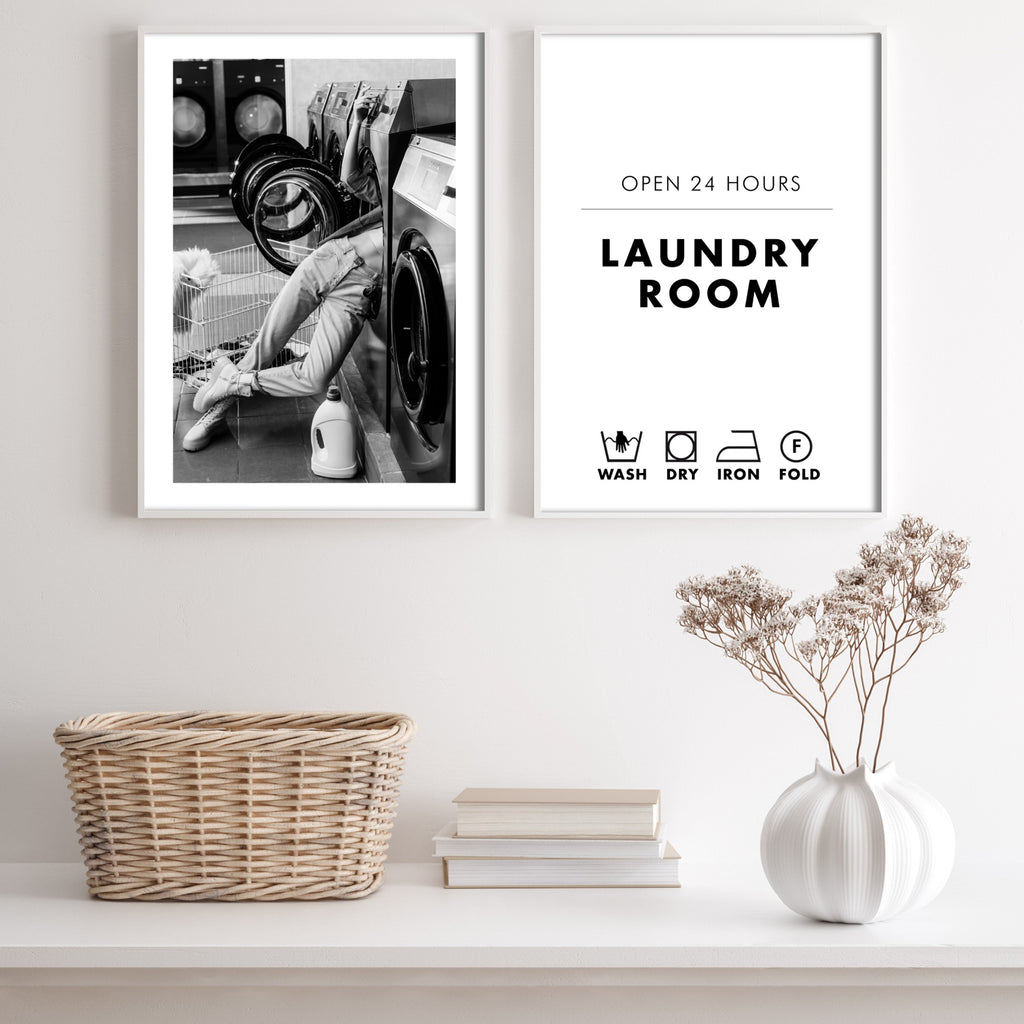 laundry day art print