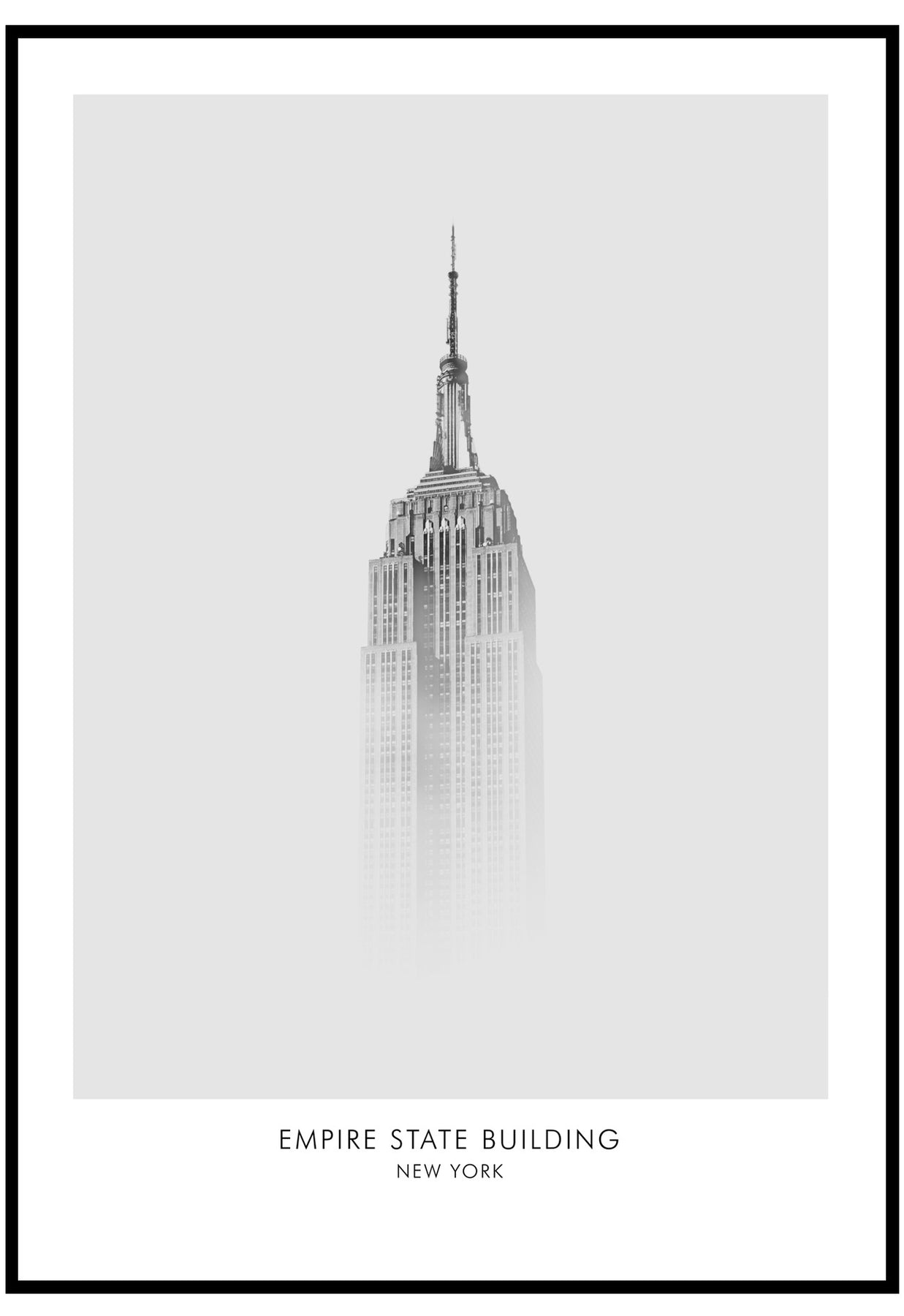 empire state building poster