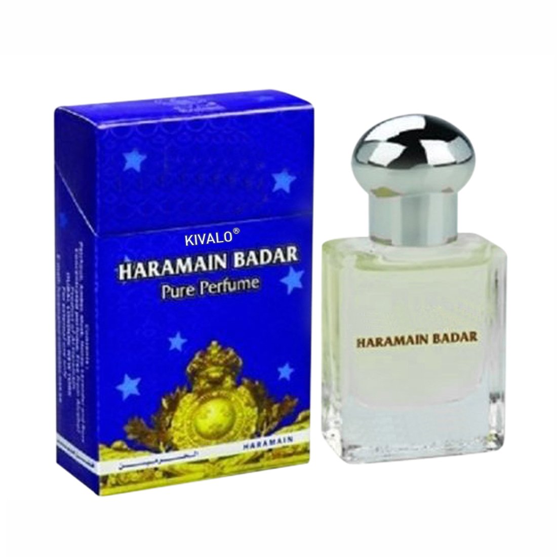 Al Haramain White Oudh & Amber Pack of 2 Attar- 2 x 15ml –