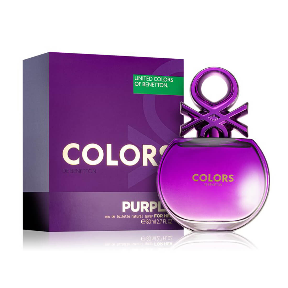 United Colors of Benetton Colors De Benetton Woman Purple Eau De Toile ...