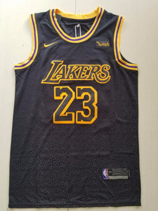 lebron laker black jersey