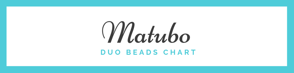Matubo Duo Beads Chart