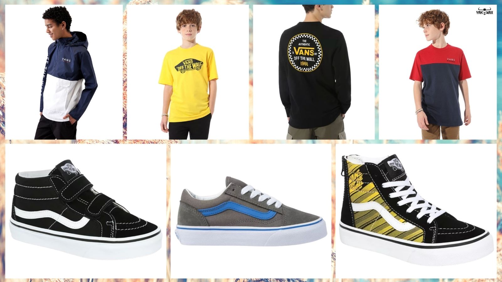 vans shoes clothing