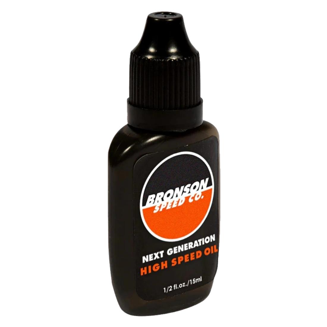 Bronson Speed Co Next Generation High Speed Bearing Oil Lubricant - Black/Orange - Gifts for Skateboarders by Bronson Speed Co