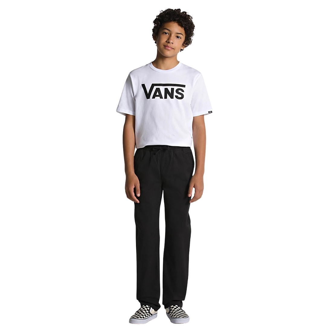 Buy Vans authentic chino trousers in black and white checkerboard- find  discount codes and free shipping