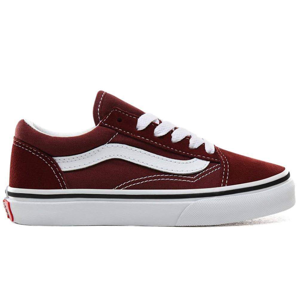 maroon vans boys