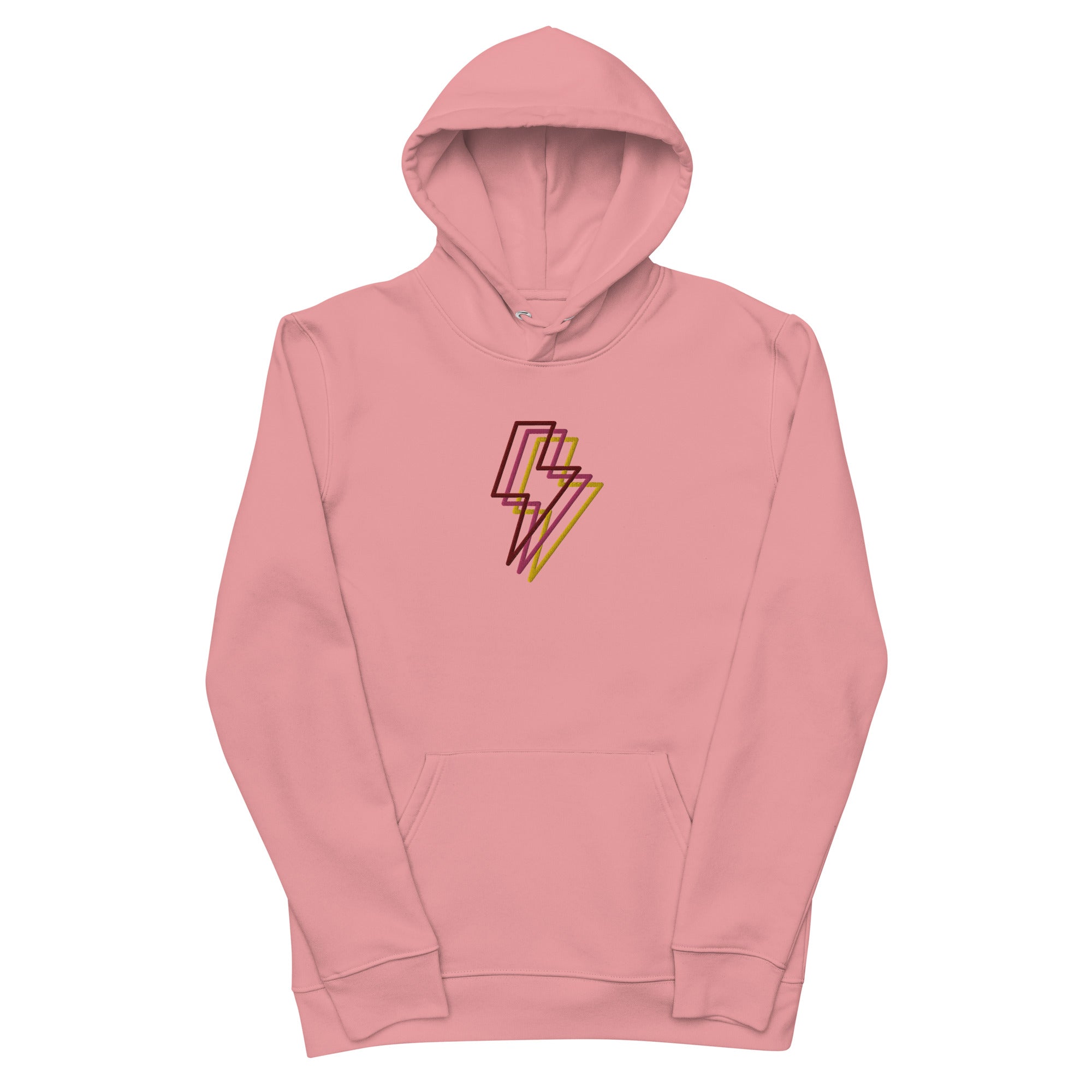 Bolts 3D Pink Eco Hoodie - FLUXX Collective product image