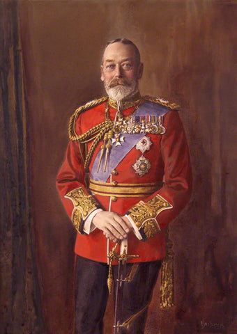 king george british london royal 1932 portrait royalty portraits roi english 1911 sovereign england painting family part army 1936