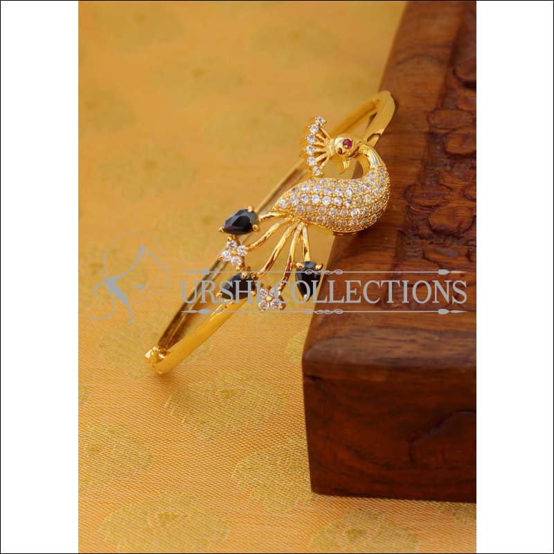 Emerging Royalty Peacock Gold Ring-Candere by Kalyan Jewellers