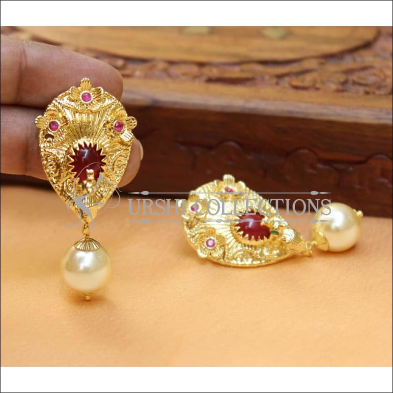 Inayat Gold Earring Online Jewellery Shopping India | Dishis Designer  Jewellery