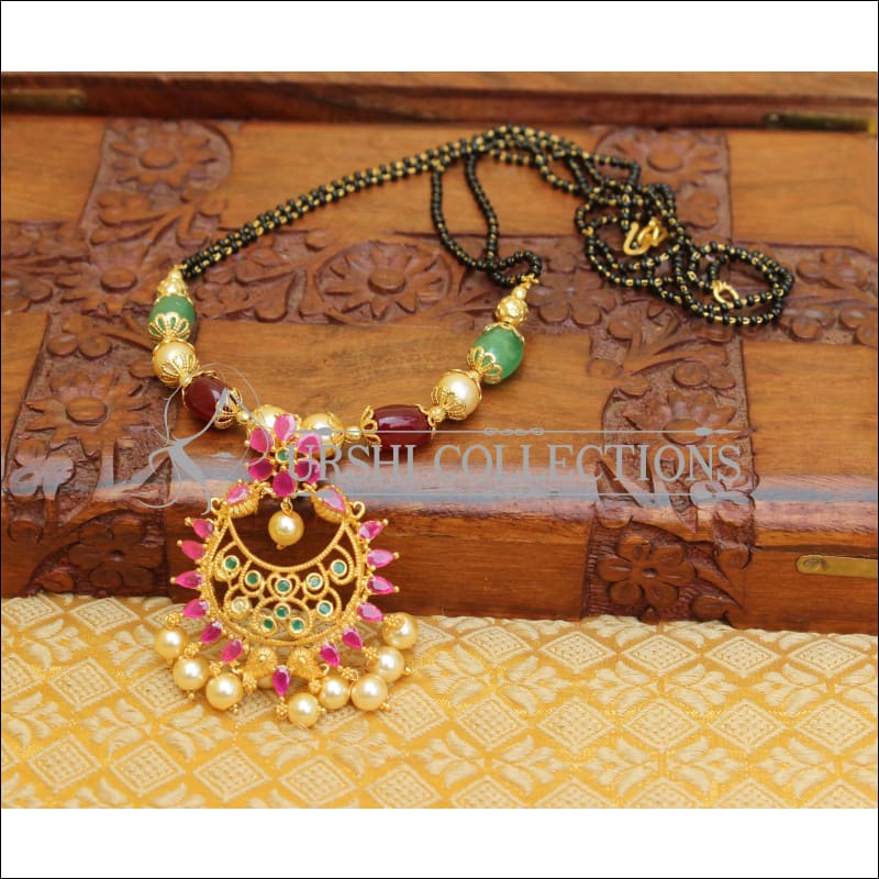 Buy Tarinika's Azba Peacock Antique Black Beads Necklace Online - Tarinika  India