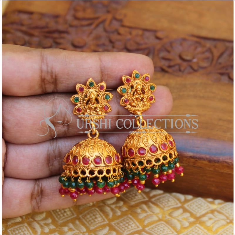 Lakshmi Antique Divine Earrings – G.Rajam Chetty And Sons Jewellers