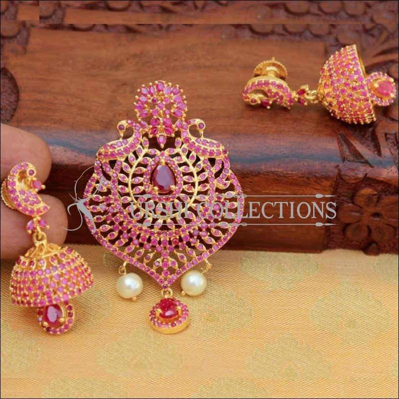 Shein Bead Tassel Jhumka Drop Earrings