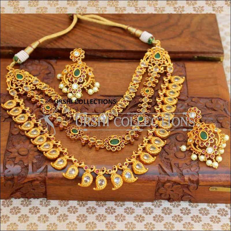 Meera Layered Necklace – Indiatrendshop