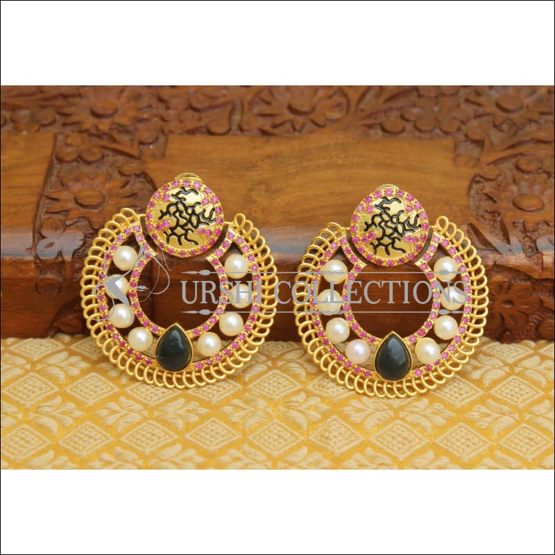 South Indian 22K Gold Plated Full Ear Variations Different Jhumka Earrings  Set | eBay