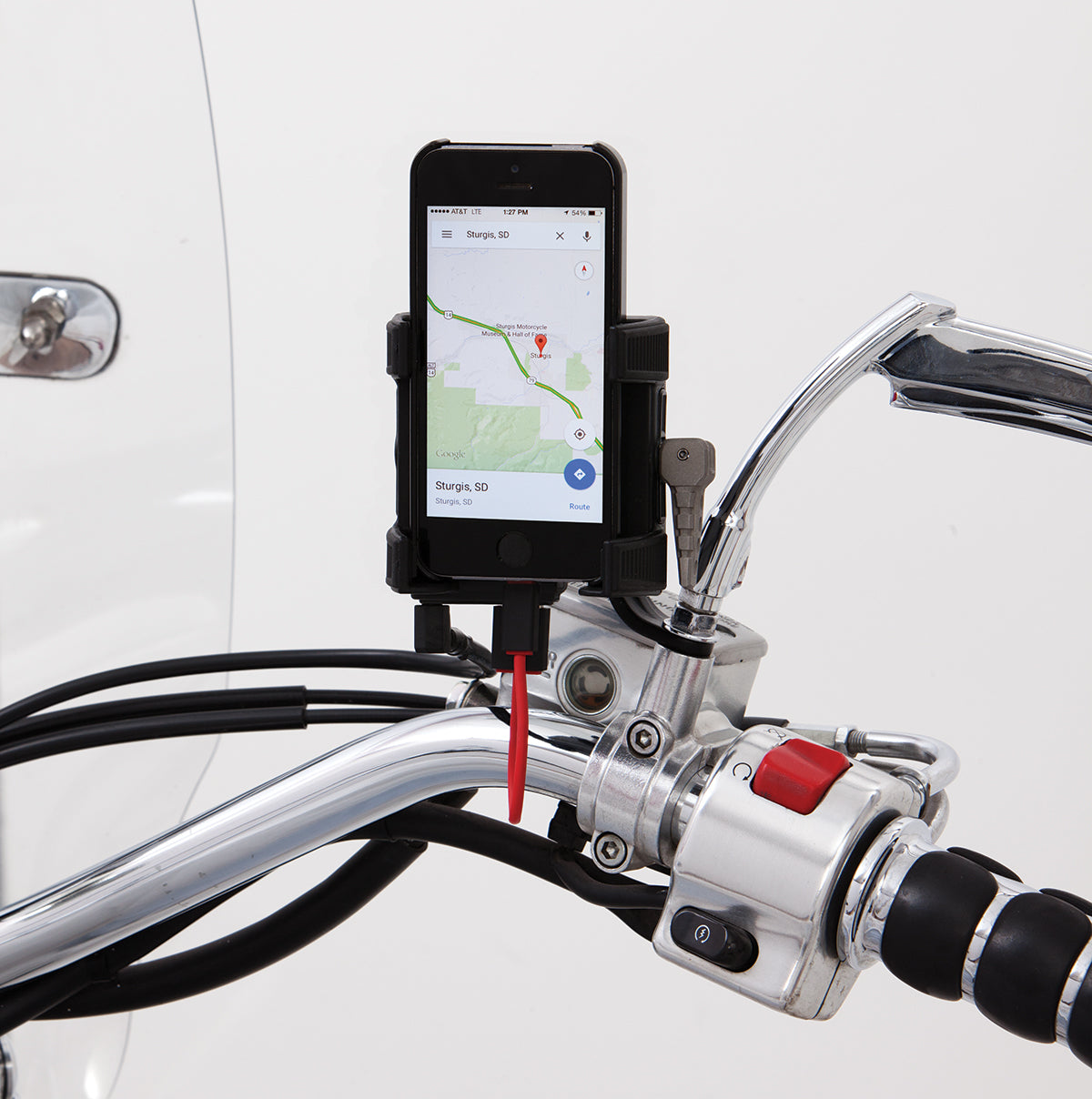 Smartphone GPS Holder With Bar Mount Ciro For Harley Davidson