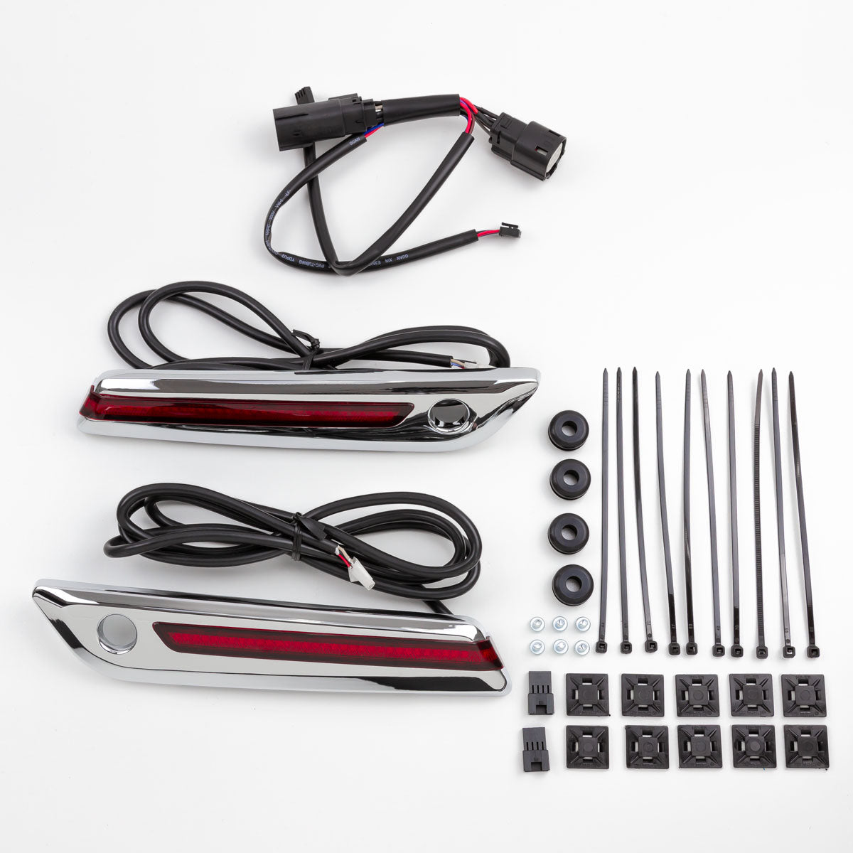 Bag Blades LED Light with Sequential Red Turn Signal | Ciro | For