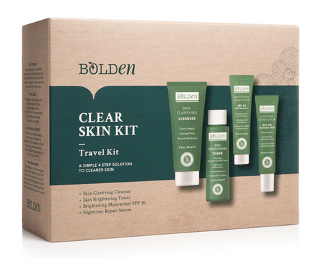 Bolden Clear Skin Travel Kit
