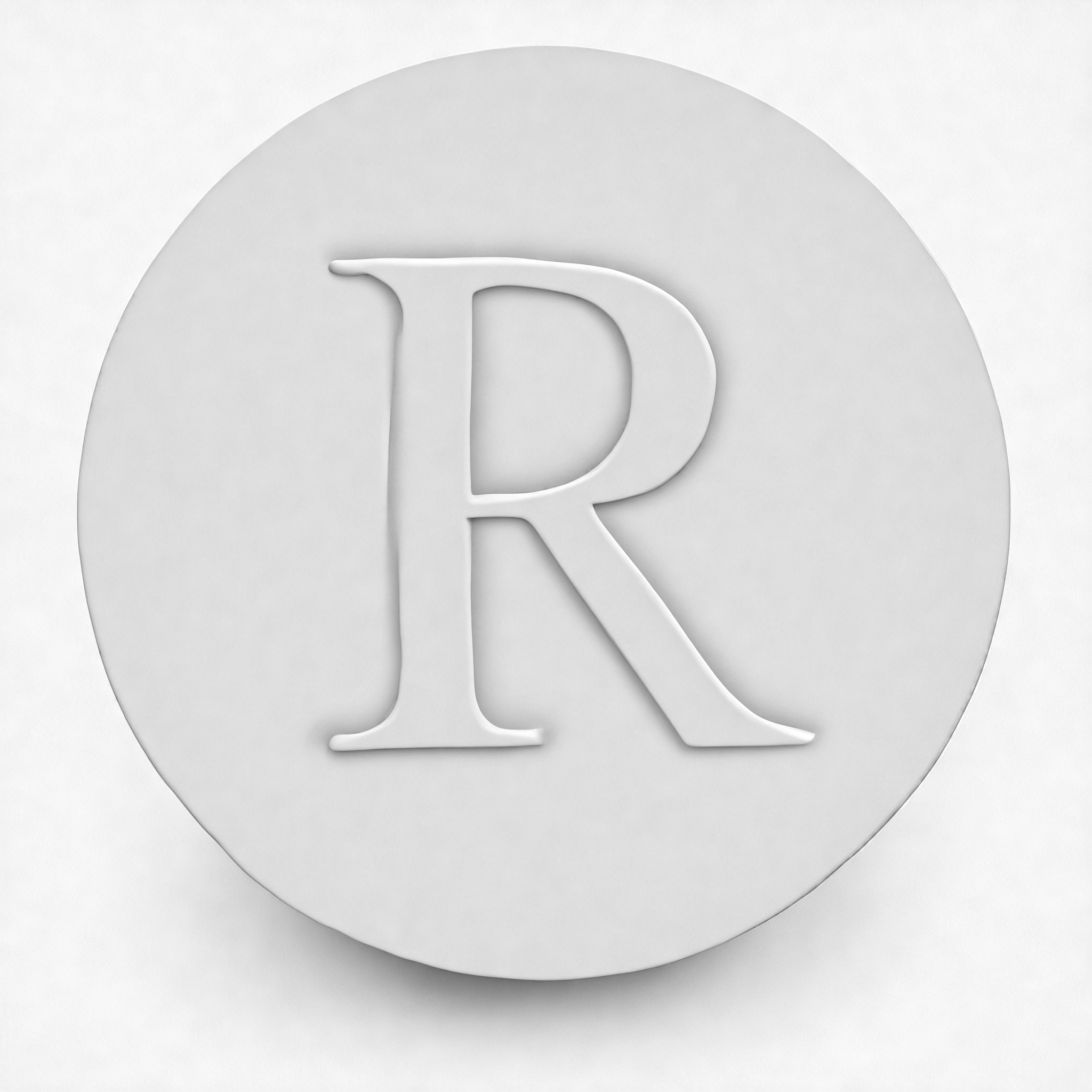 R Drink Coasters