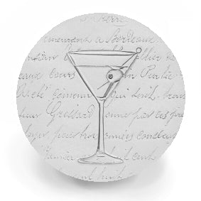 glass drink coasters