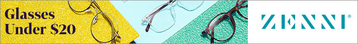 Zenni Optical banner ad