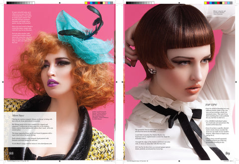 FaceOn September 2013 Cover Featuring Artikal Millinery