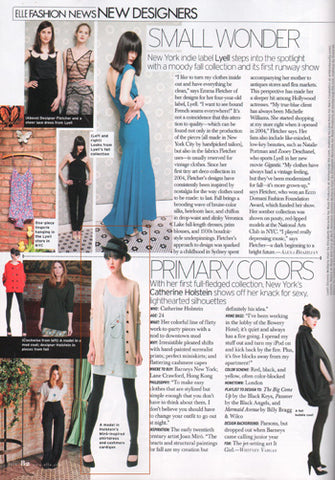 Elle Magazine June 2008 Featuring Artikal Millinery