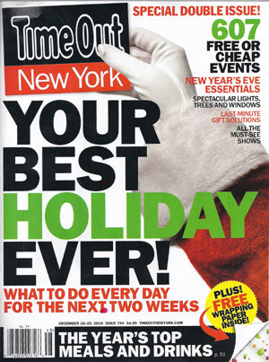 Time Out New York December 2010