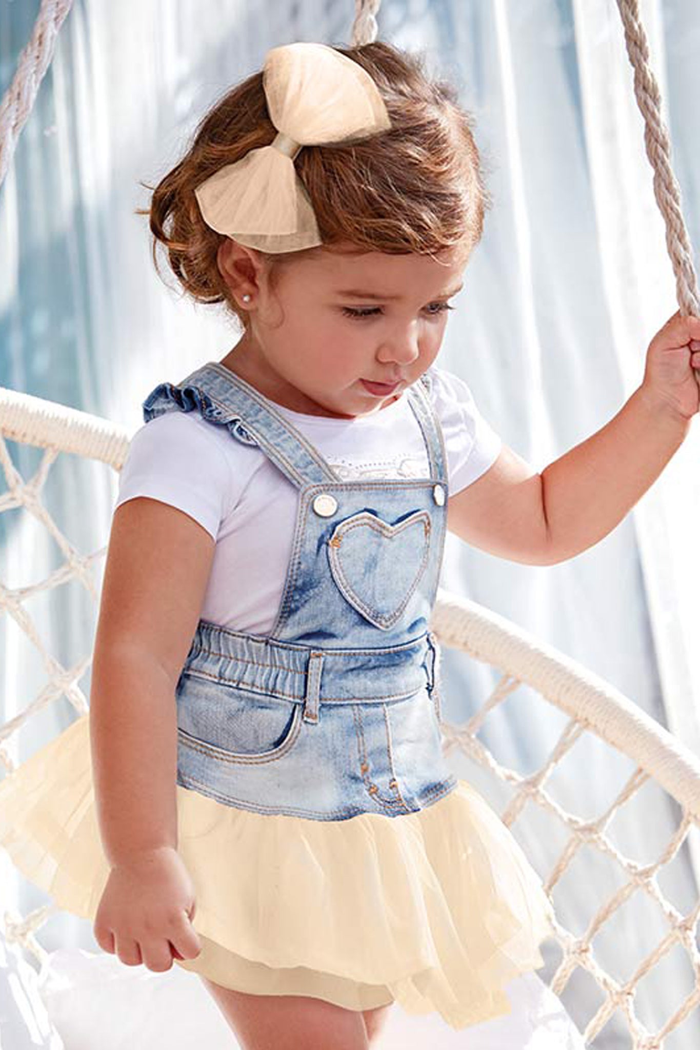 baby dungaree dress